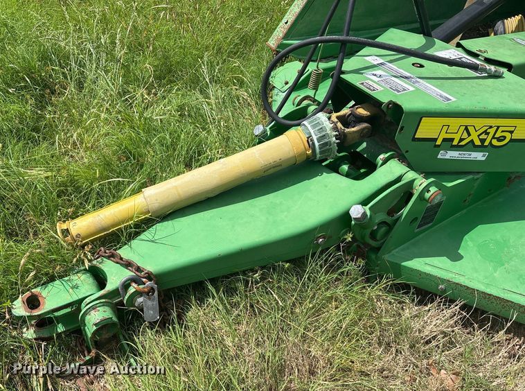 image for item ND9738 John Deere HX15 batwing rotary mower