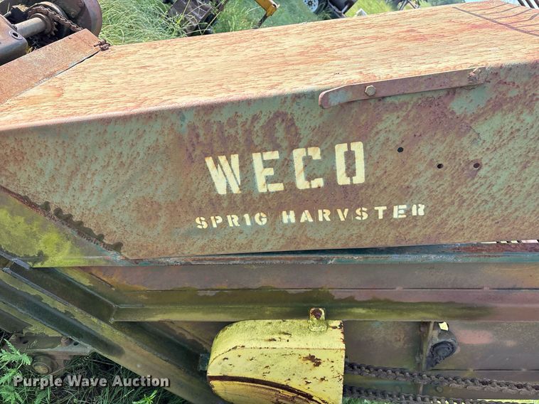 image for item ND9747 WECO 27 sprig harvester