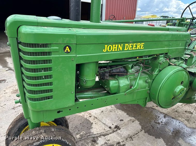 image for item NE9835 1947 John Deere A tractor