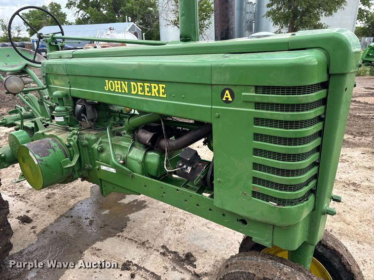image for item NE9835 1947 John Deere A tractor