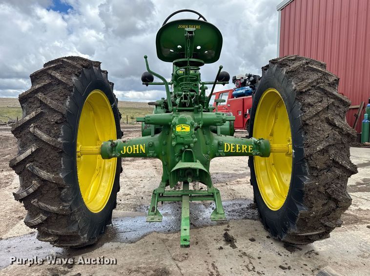 image for item NE9835 1947 John Deere A tractor