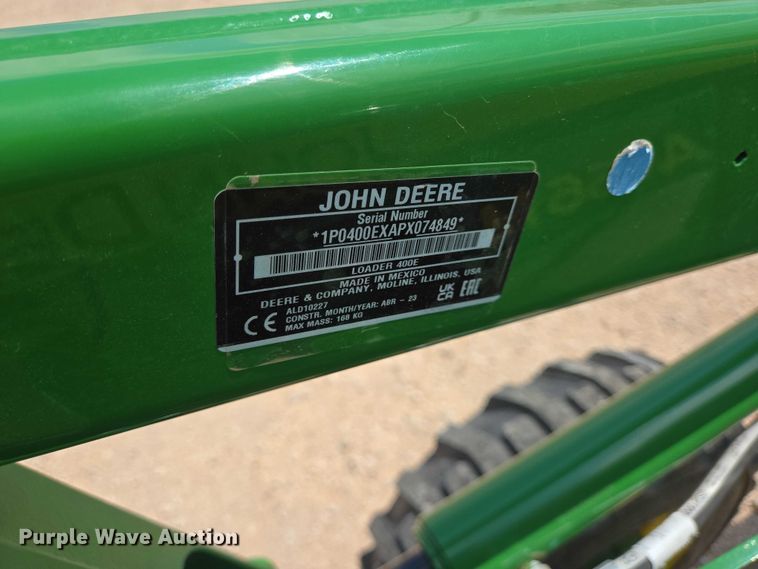 image for item YA0576 2023 John Deere 4066M tractor