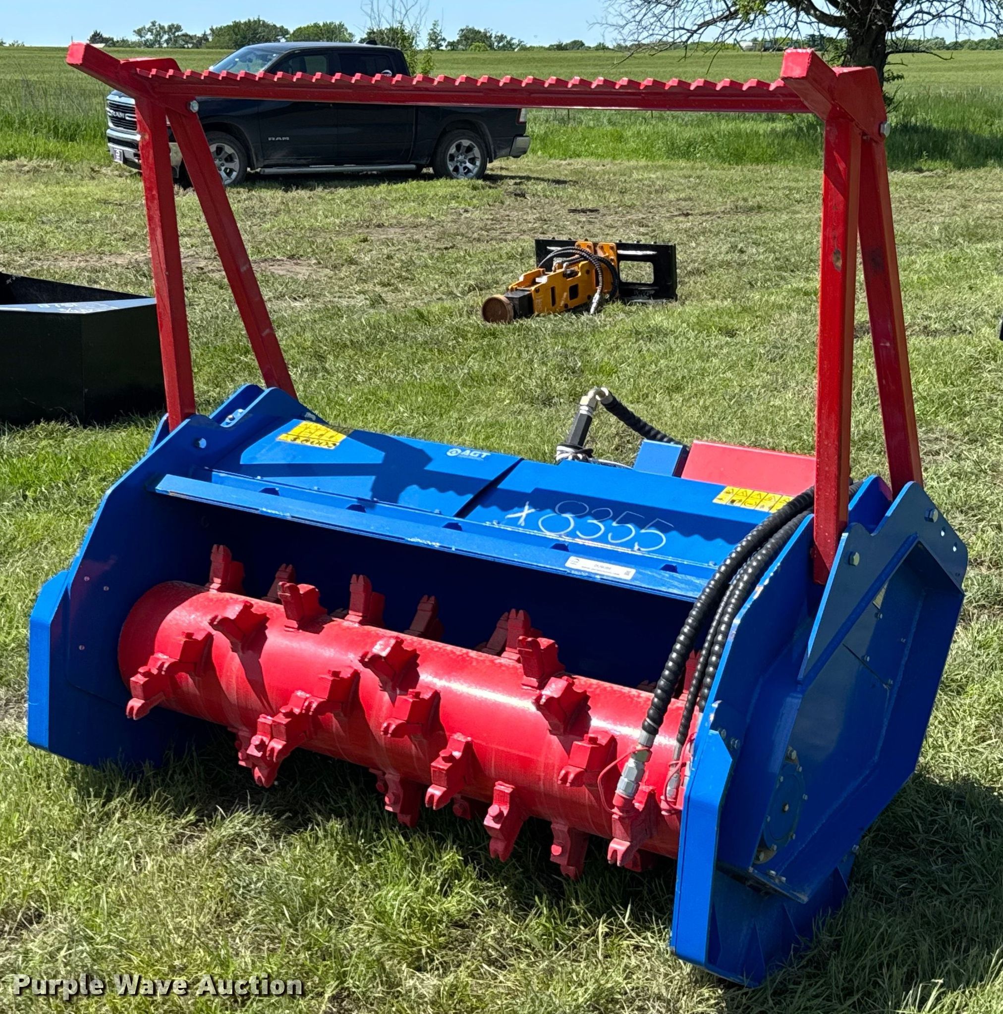 【美品】DMC Sidewinder 20g 2025 AGT SSFM81 skid steer mulcher in Yates Center, KS