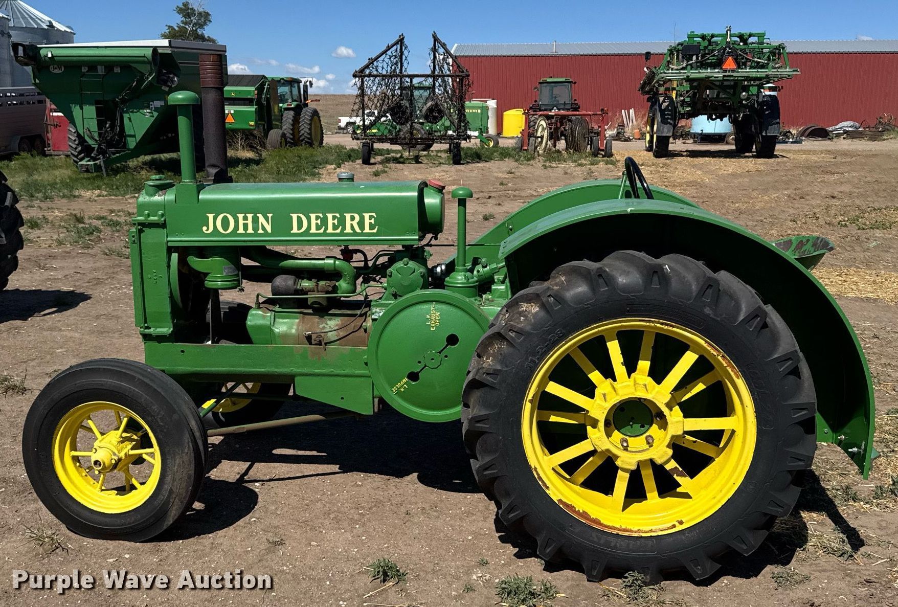 1937 John Deere AR tractor in Oberlin, KS | Item EG6475 for