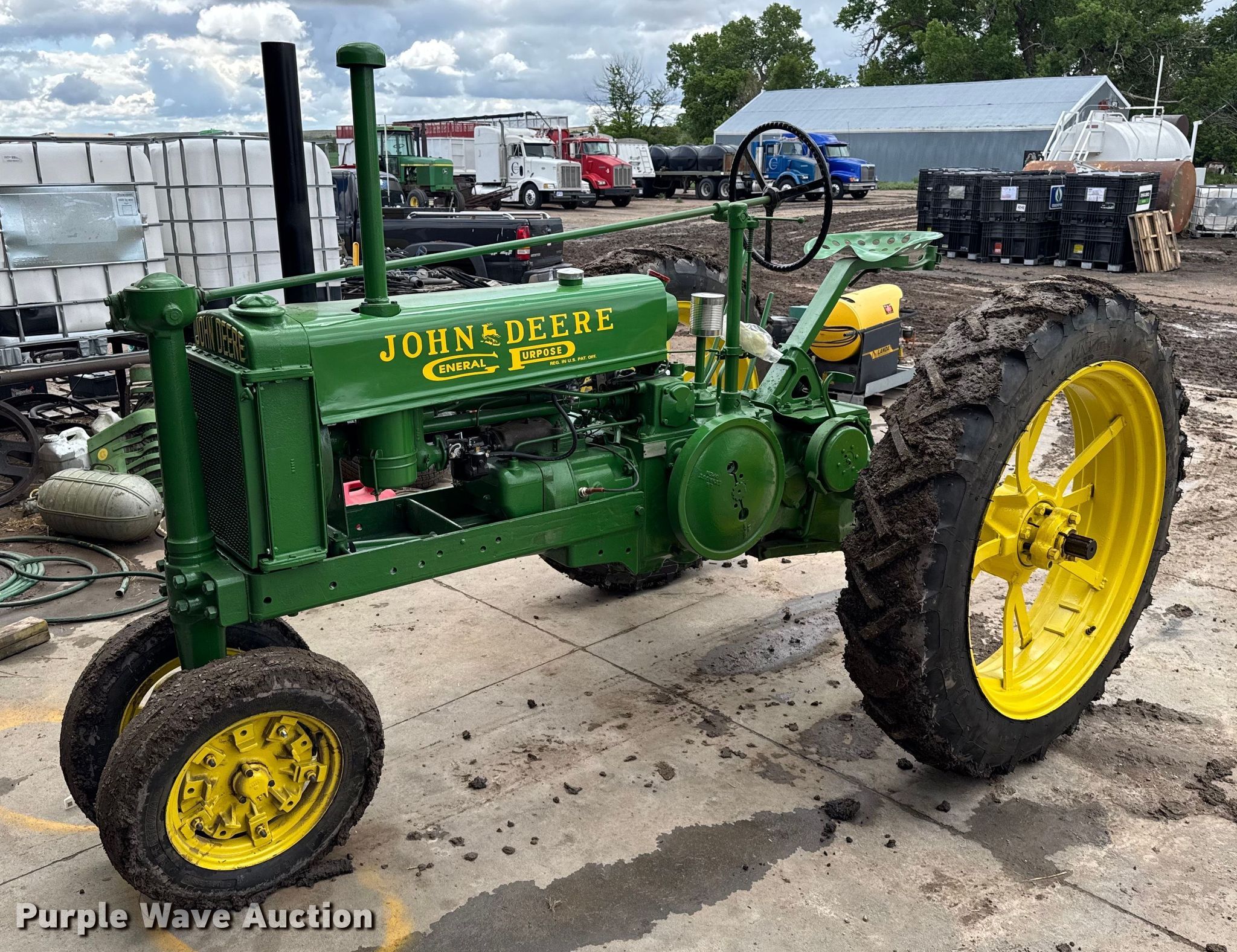 1936 John Deere B Tractor in Oberlin, KS | Item NE9834 for