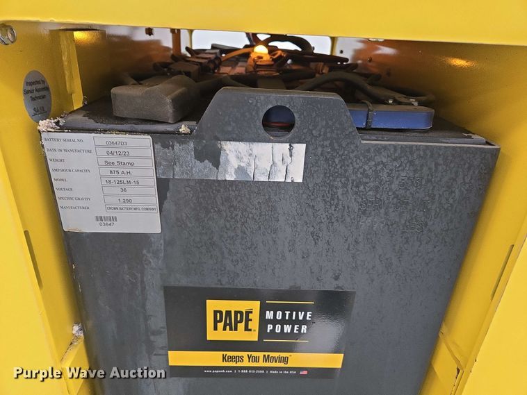 image for item EC1021 2023 Hyster E35HSD3-18 forklift