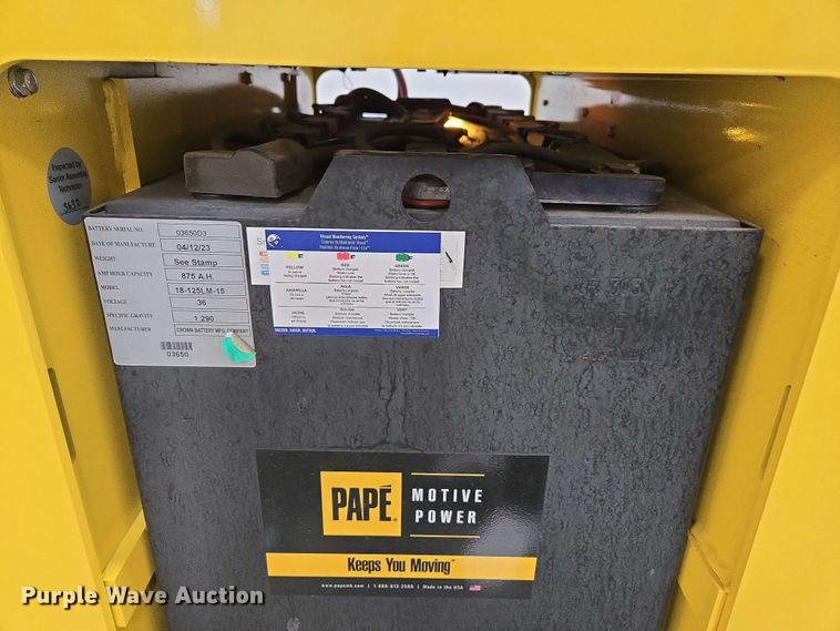 image for item EC1022 2023 Hyster E35HSD3-18 forklift