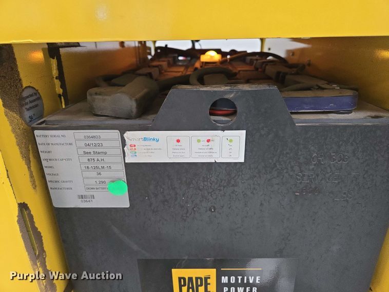 image for item EC1025 2023 Hyster E35HSD3-18 forklift