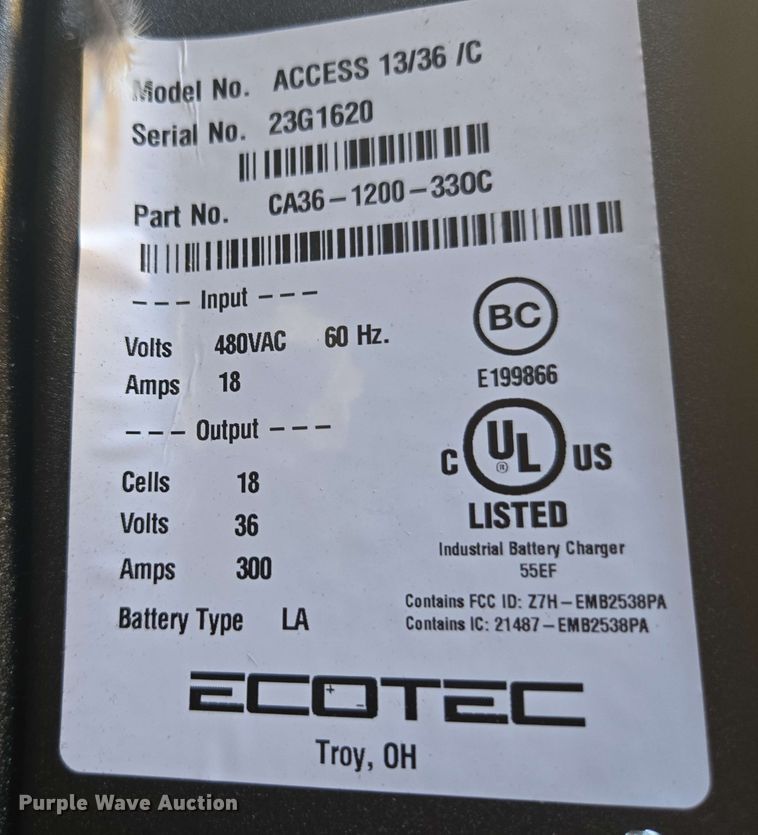 image for item EL6030 2023 Hyster N35ZR3-16.25 reach truck