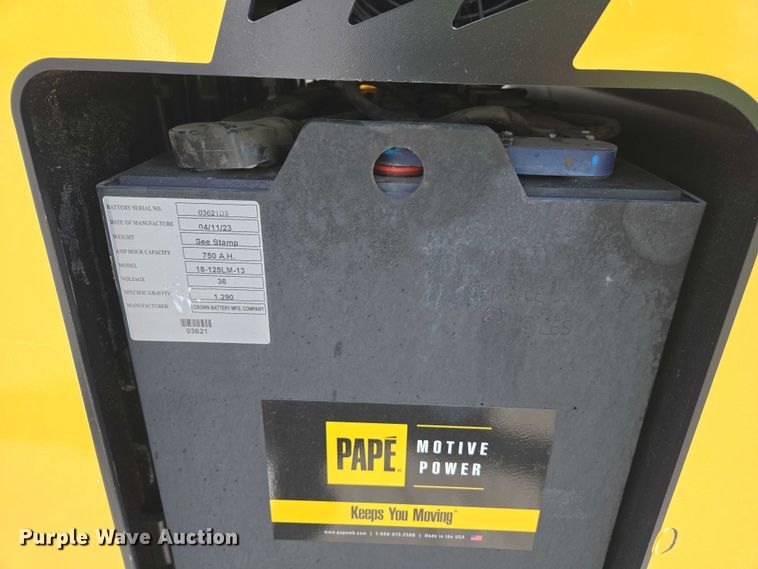 image for item EL6031 2023 Hyster N35ZR3-16.25 reach truck