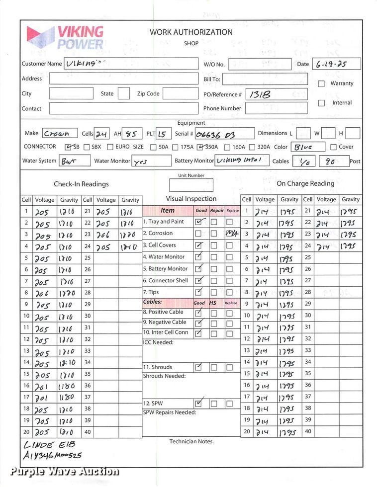 image for item ND9802 2023 Linde E18 forklift
