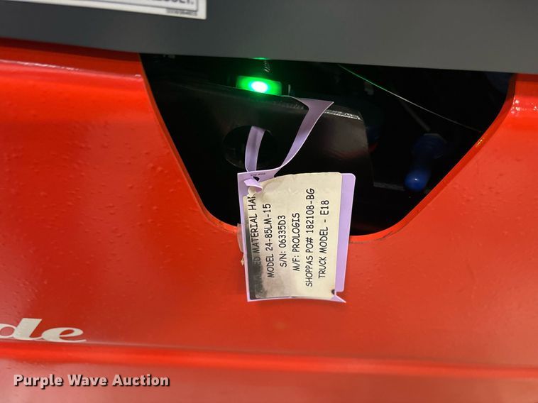 image for item ND9811 2023 Linde E18 forklift