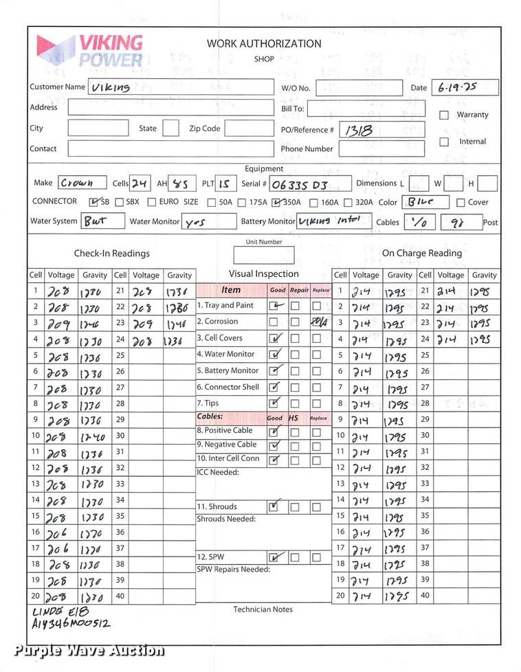 image for item ND9811 2023 Linde E18 forklift
