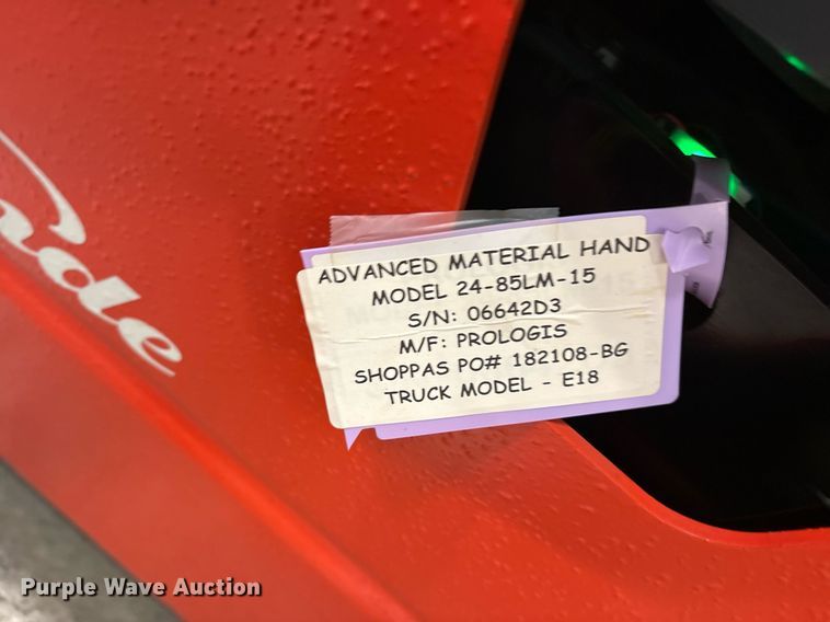 image for item ND9813 2023 Linde E18 forklift