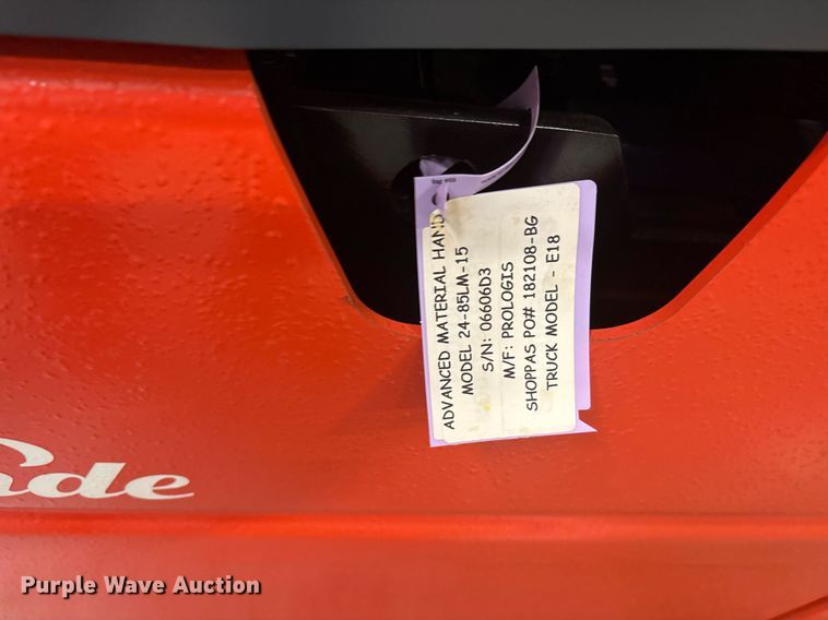 image for item ND9814 2023 Linde E18 forklift