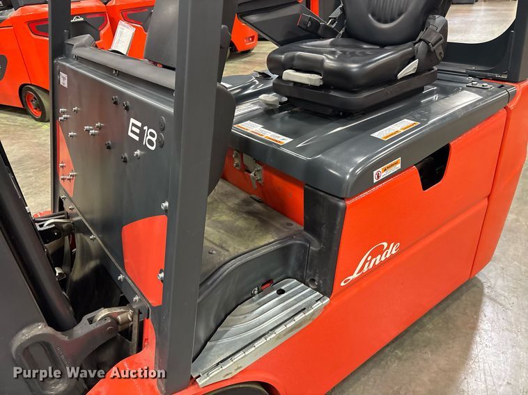 image for item ND9822 2023 Linde E18 forklift