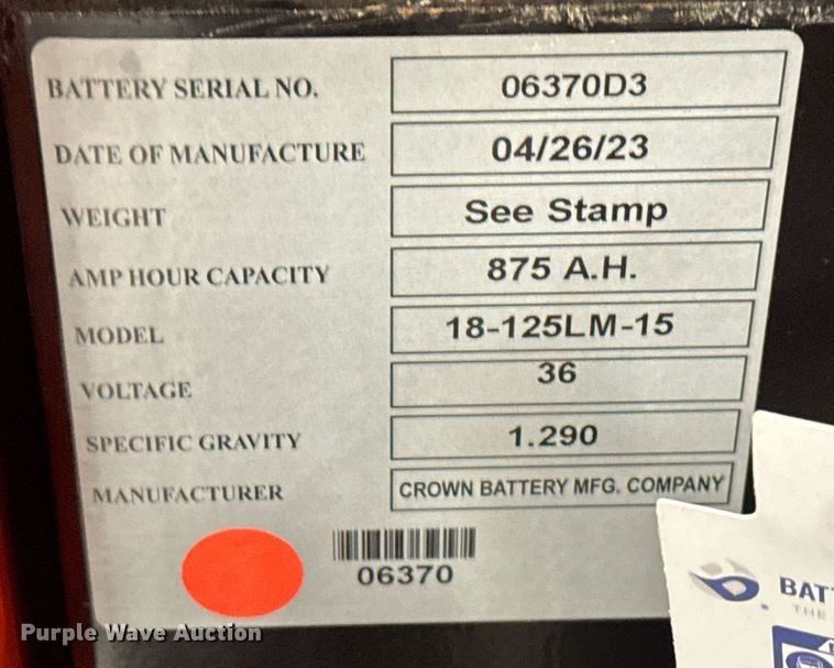 image for item ND9841 2023 Linde E18S forklift