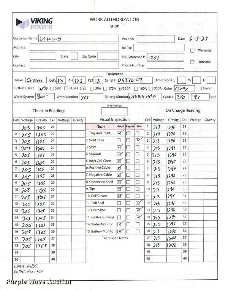 image for item ND9841 2023 Linde E18S forklift