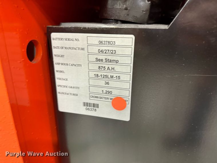 image for item ND9843 2023 Linde E18S forklift