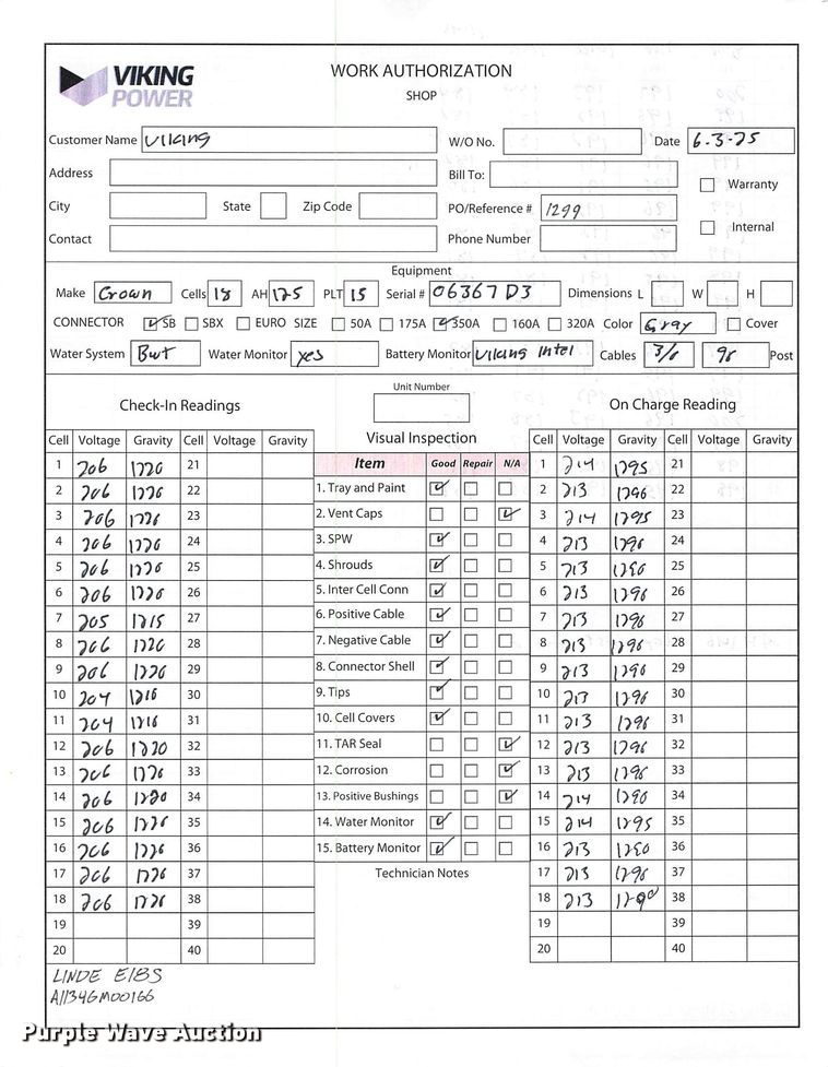 image for item ND9844 2023 Linde E18S forklift
