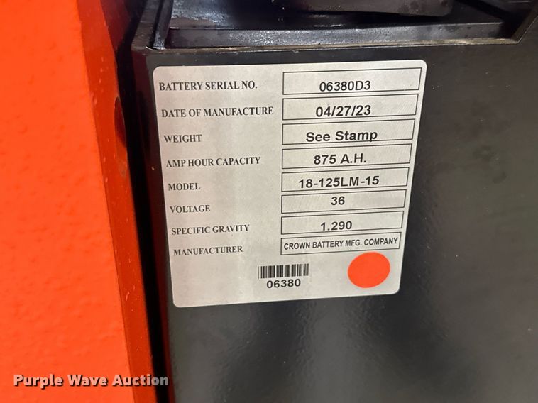 image for item ND9846 2023 Linde E18S forklift