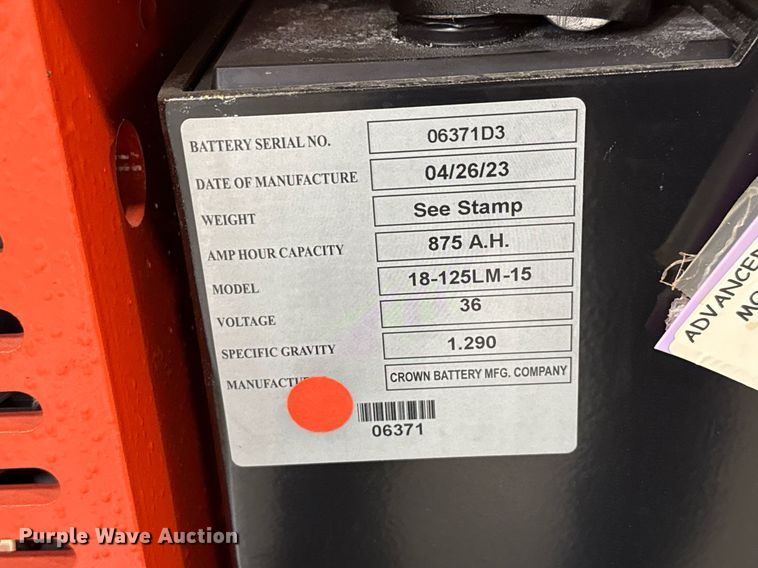 image for item ND9848 2023 Linde E18S forklift