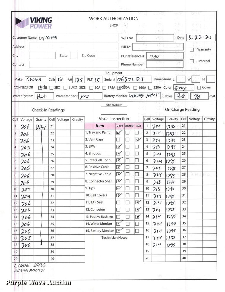 image for item ND9848 2023 Linde E18S forklift