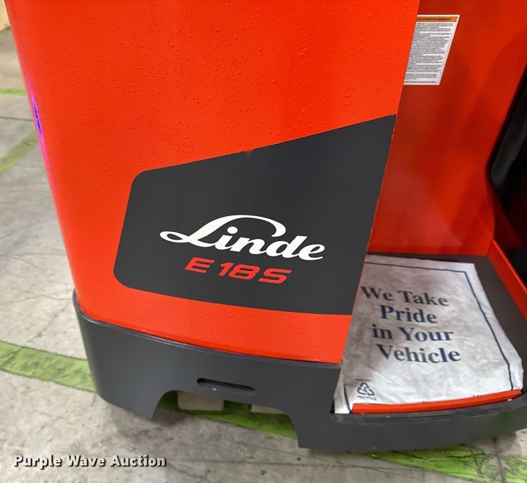 image for item ND9850 2023 Linde E18S forklift