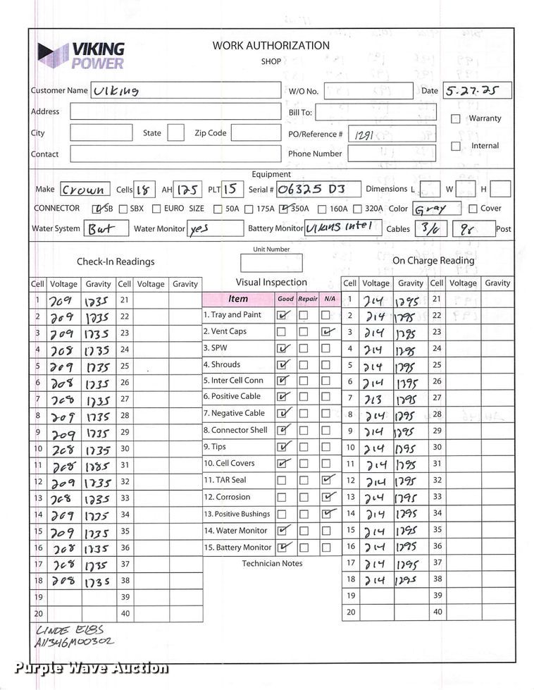 image for item ND9853 2023 Linde E18S forklift