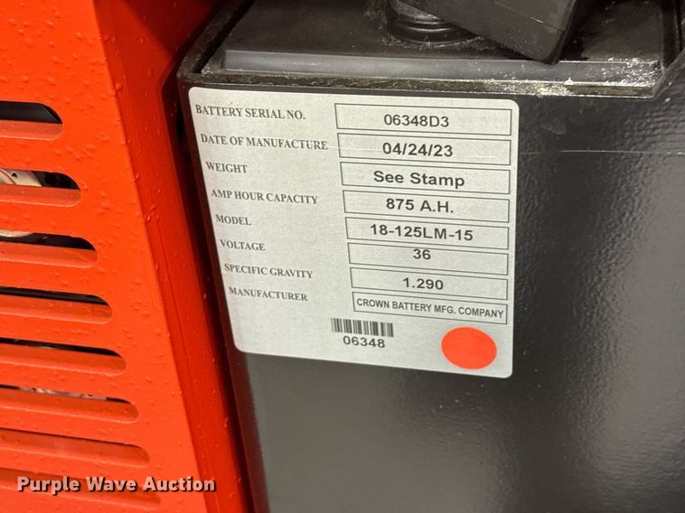 image for item ND9856 2023 Linde E18S forklift