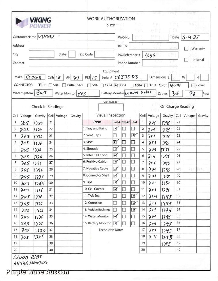 image for item ND9860 2023 Linde E18S forklift
