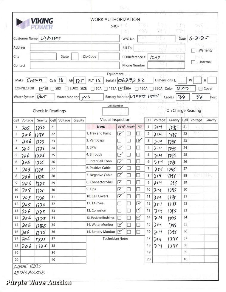 image for item ND9865 2023 Linde E18S forklift