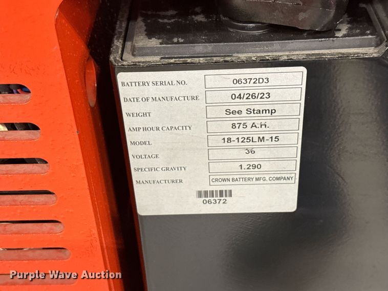 image for item ND9869 2023 Linde E18S forklift