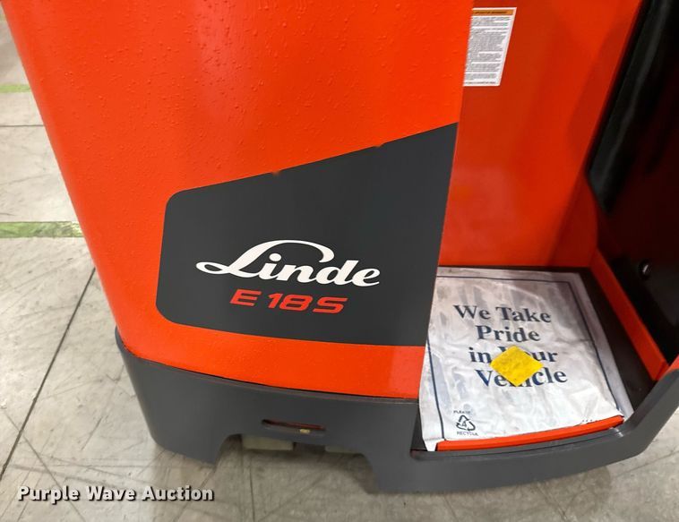 image for item ND9885 2023 Linde E18S forklift