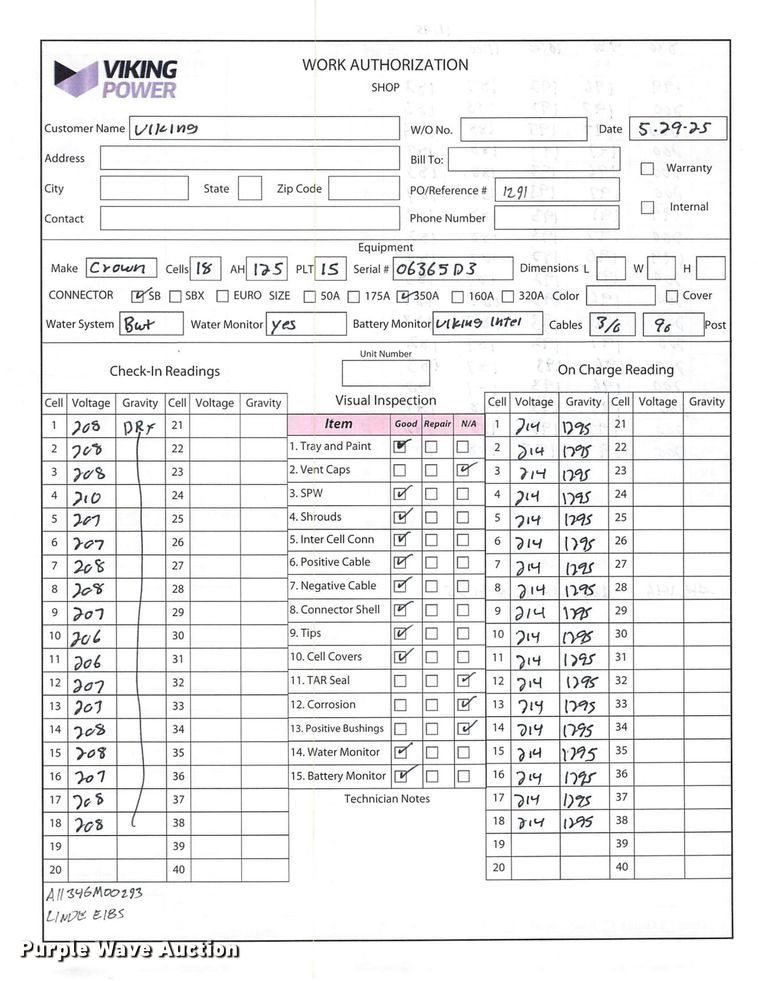 image for item ND9885 2023 Linde E18S forklift