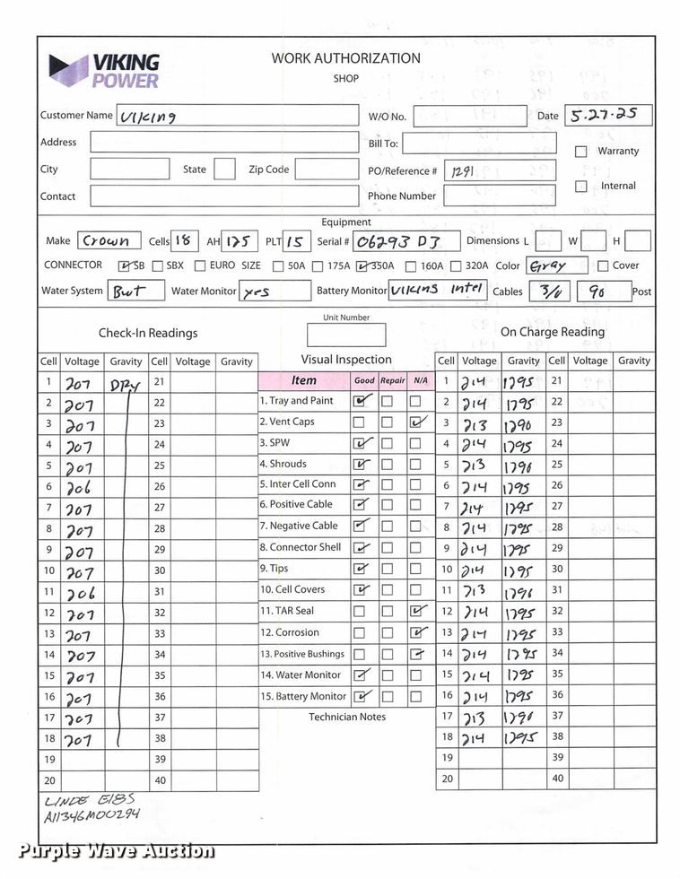 image for item ND9888 2023 Linde E18S forklift