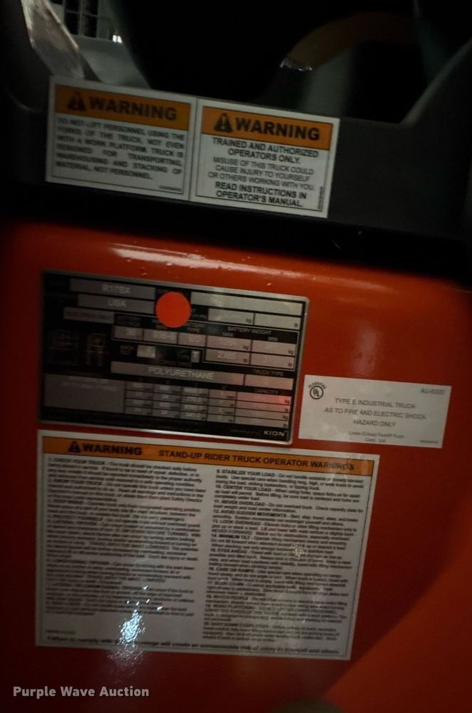 image for item ND9901 2023 Linde R17SX reach truck