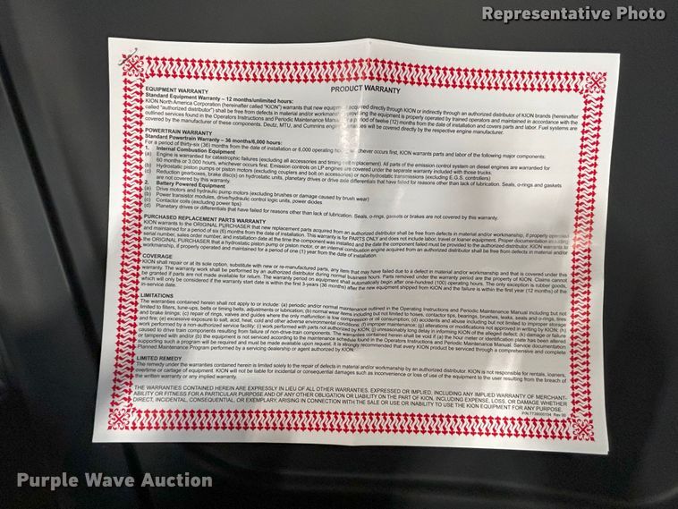 image for item ND9901 2023 Linde R17SX reach truck