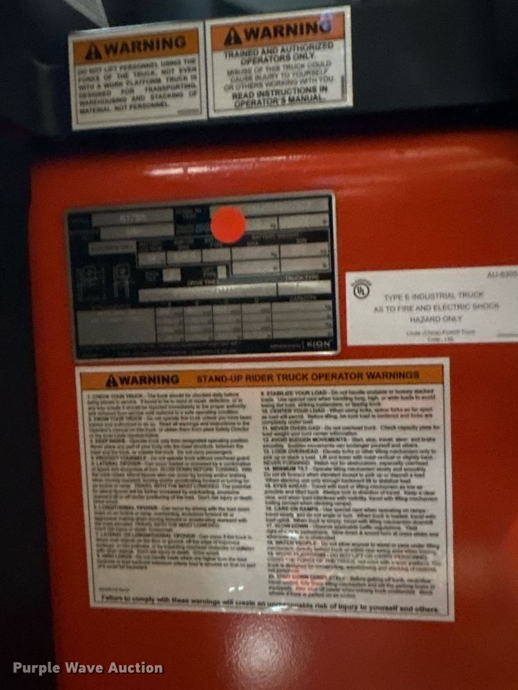 image for item ND9904 2023 Linde R17SX reach truck