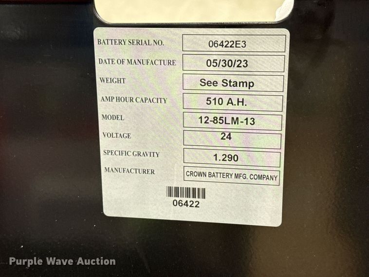 image for item ND9909 2023 Linde EWR30 pallet jack