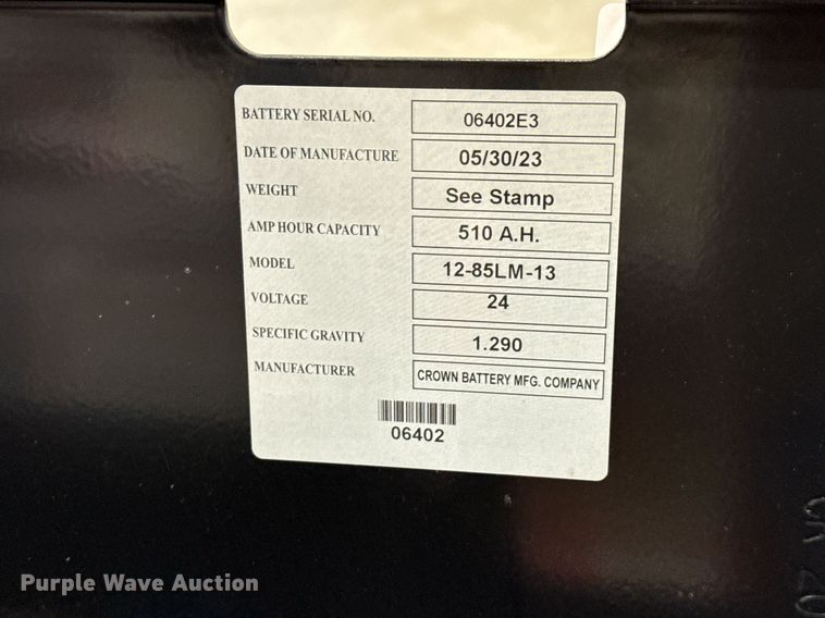 image for item ND9915 2023 Linde EWR30 pallet jack