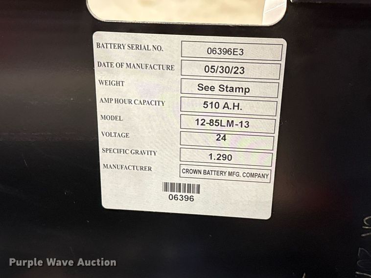 image for item ND9916 2023 Linde EWR30 pallet jack