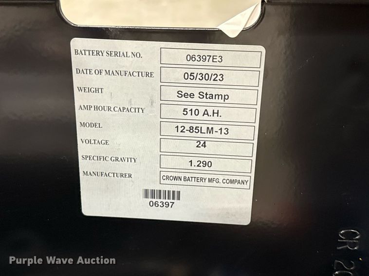 image for item ND9917 2023 Linde EWR30 pallet jack