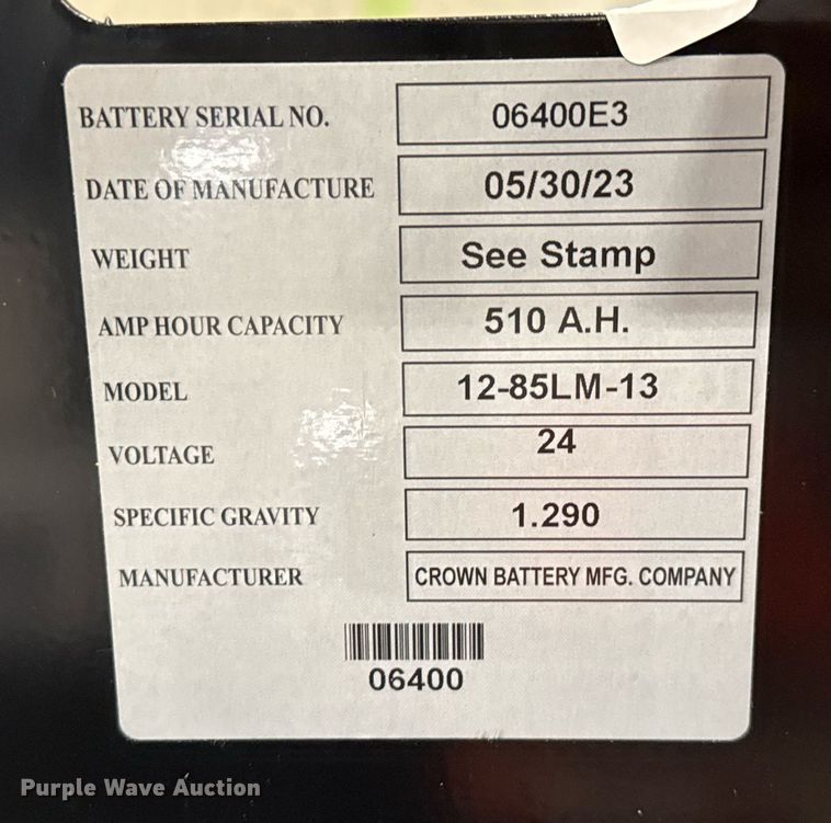 image for item ND9918 2023 Linde EWR30 pallet jack