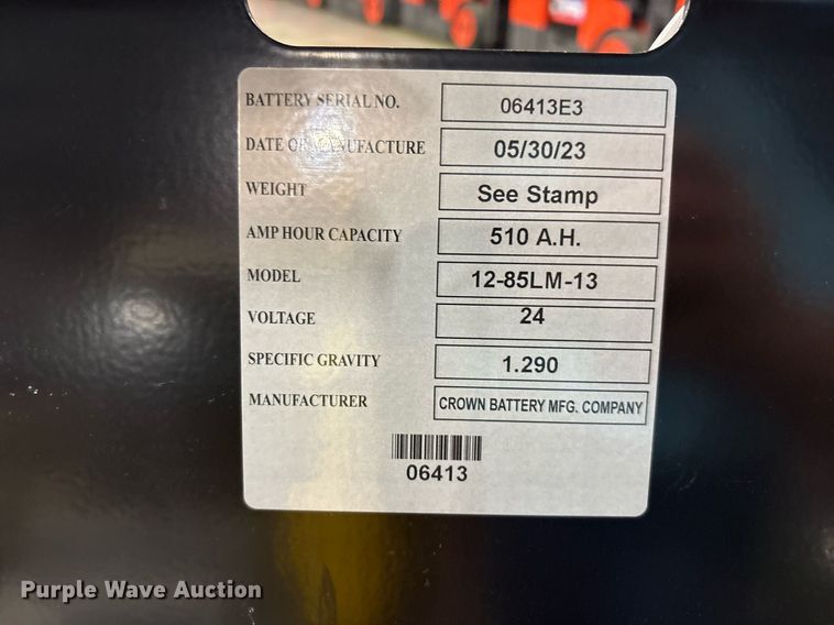 image for item ND9920 2023 Linde EWR40 pallet jack