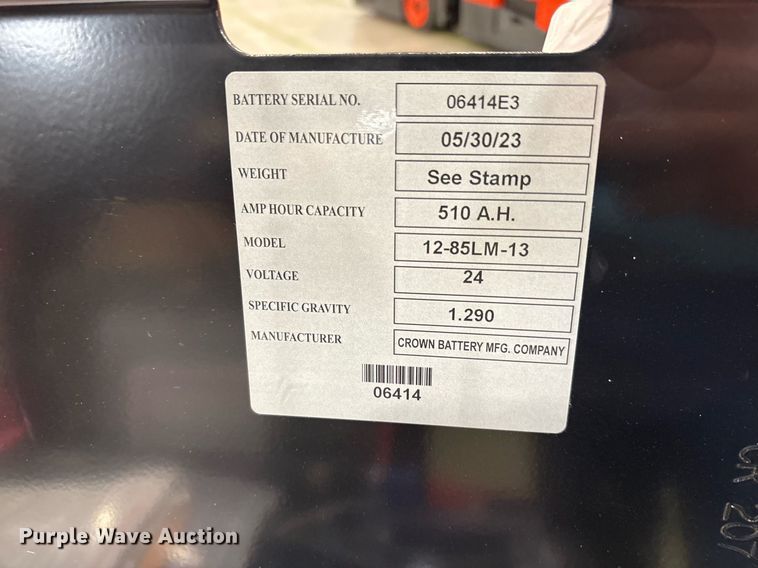 image for item ND9921 2023 Linde EWR40 pallet jack