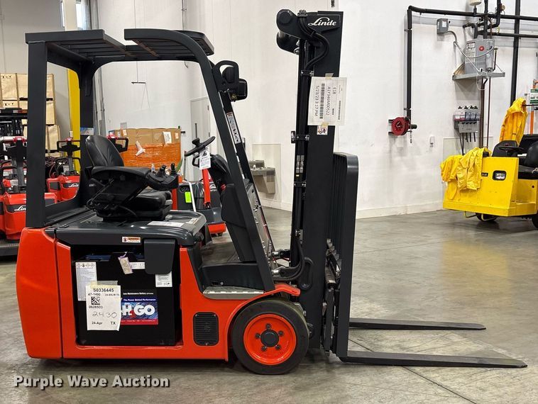 image for item ND9968 2023 Linde E18 forklift