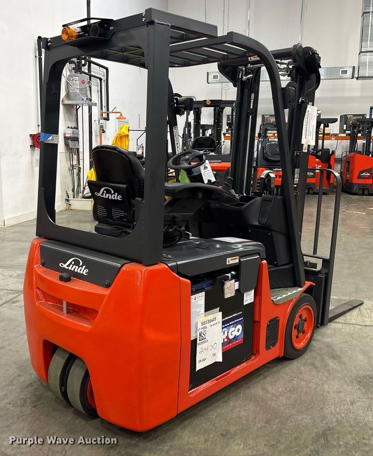 image for item ND9968 2023 Linde E18 forklift