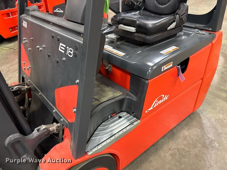 image for item ND9973 2023 Linde E18 forklift