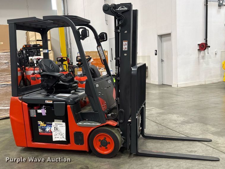 image for item ND9981 2023 Linde E18 forklift